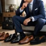 Férfi öltönyhöz illő cipők választása